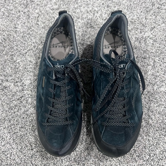 Dansko Shoes - Dansko Paisley Women's Hiking Shoes Black/Black Suede Waterproof EU 36 US 5.5-6